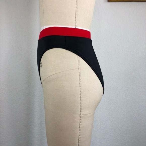 SOLID & STRIPED X RE/DONE MALIBU BIKINI BOTTOM MOT - Picture 5 of 9